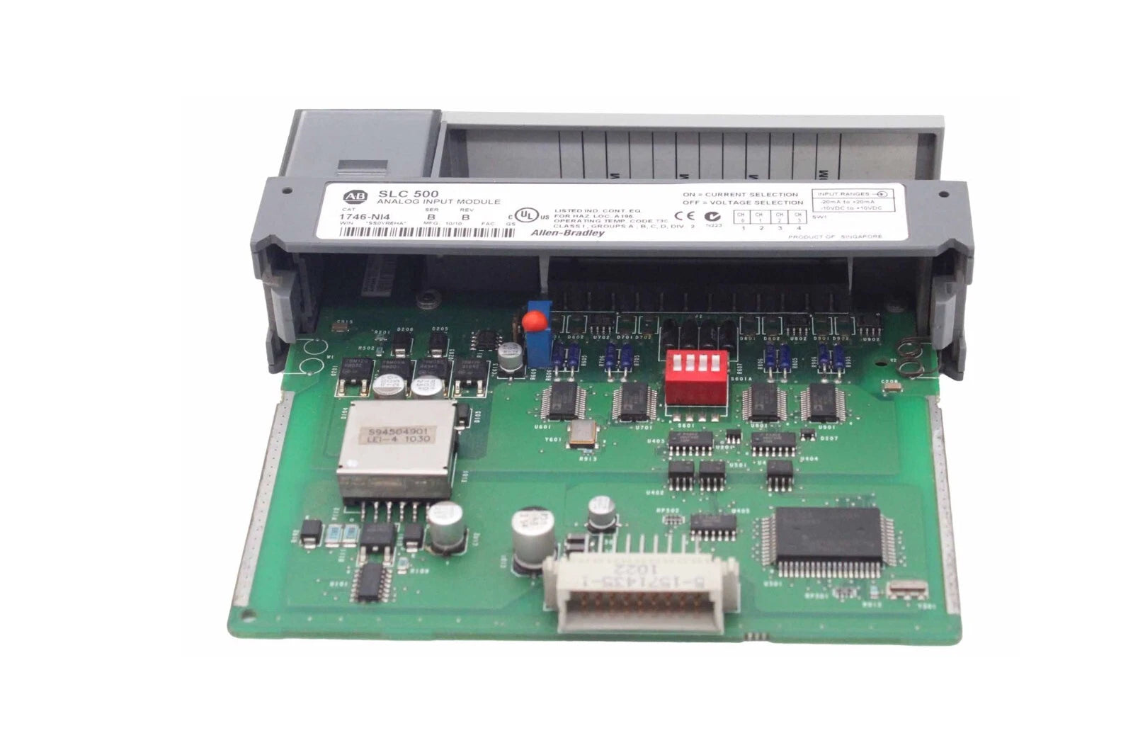 Allen Bradley 1746-NI4 Analog Input Module SLC 500 4 Channel Differential 20A