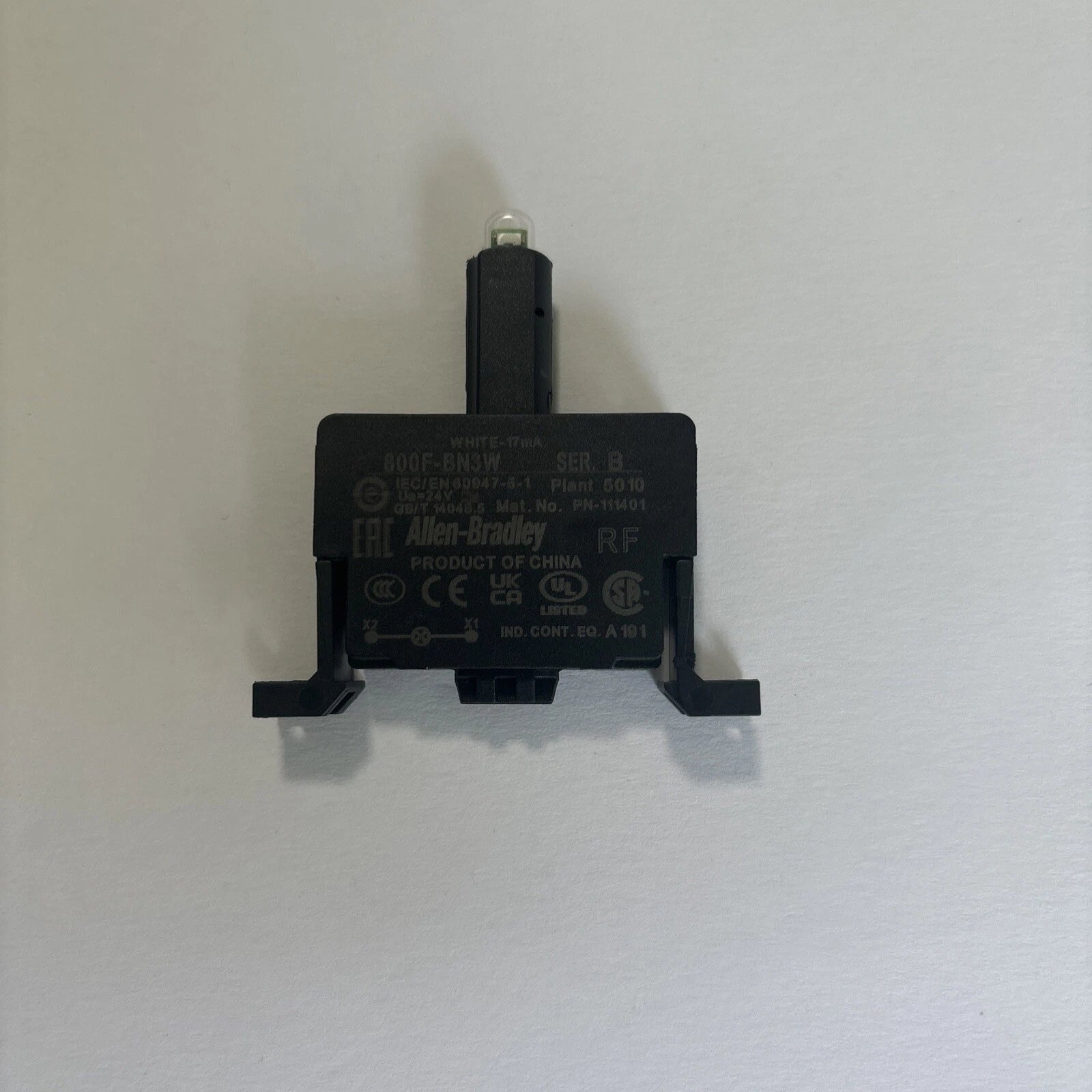 Allen Bradley 800F-BN3W LED Module for Push Button Accessory
