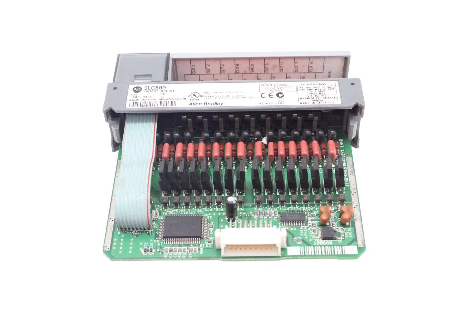 Allen Bradley 1746-OA16 I/O Module 16 Outputs 85-265 V AC 370 MA
